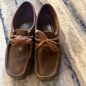 Clarks Originals Wallabees Brown Leather